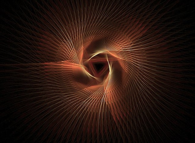 Download free HD stock image of Abstract Fractal Free abstract fractal beams illustration