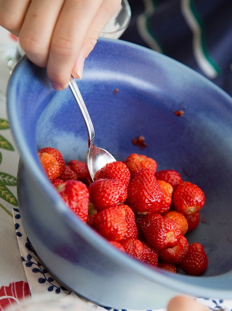 Free Strawberries Summer photo and picture