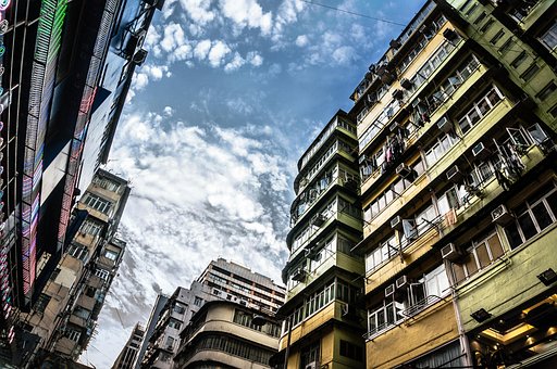 Free Old Buildings Residential Area photo and picture