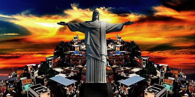 Rio De Janeiro, Christus, Sloppenwijk
