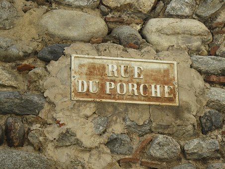 Free Street Name France photo and picture