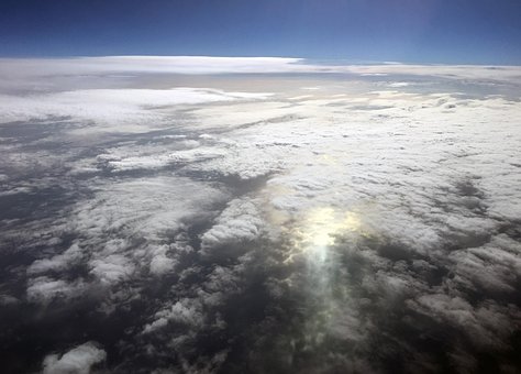 Himmel, Wolke, Meer, Blau, Bewölkt