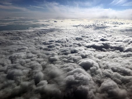 Himmel, Wolke, Grau, Blau