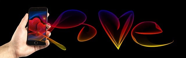 Free mobile smartphone hand illustration