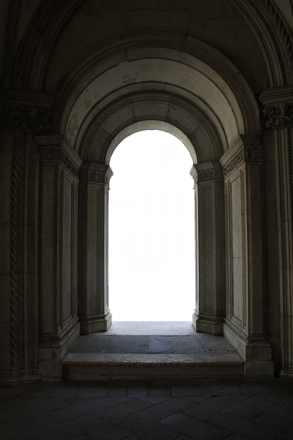 Free doorway palace architecture illustration