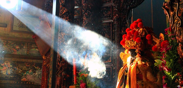 Mythe, Chinese Cultuur, Tempel