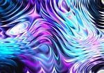 abstract, electric, blue