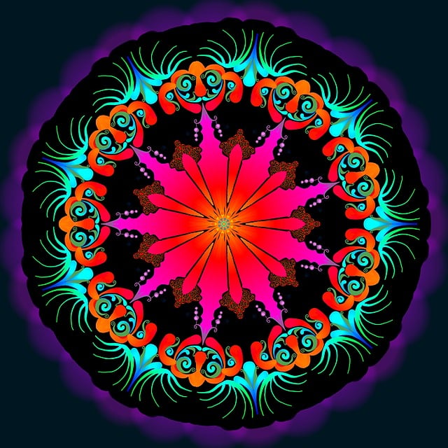 Free ornament circle round illustration