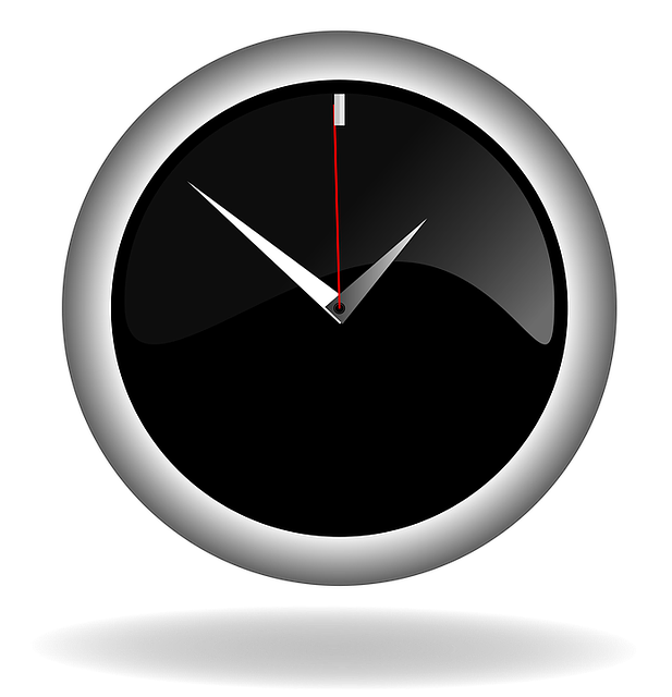 Free clock watch time illustration