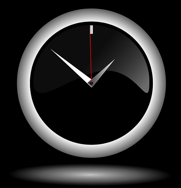 Free clock watch time illustration