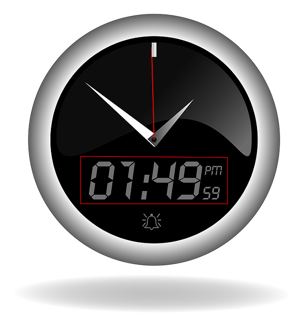 Free clock watch time illustration