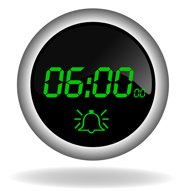 Free clock watch time illustration