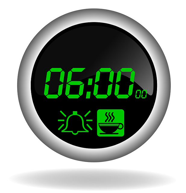Free clock watch time illustration