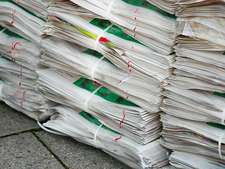 Free Newspaper Heap photo and picture