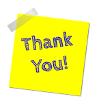 thank you, note, thank