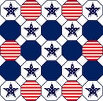 patriotic, symbolic, red