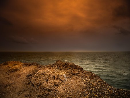 Free Sunset Coast photo and picture
