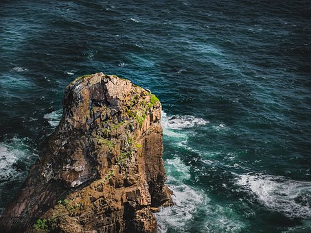 Free Sea Rock photo and picture