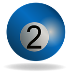 billiard, billiard ball blue, sport