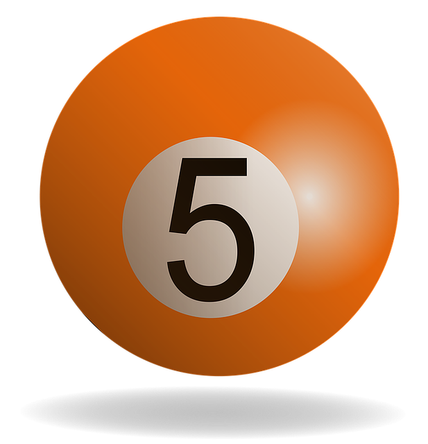 Free billiard billiard ball orange sport illustration