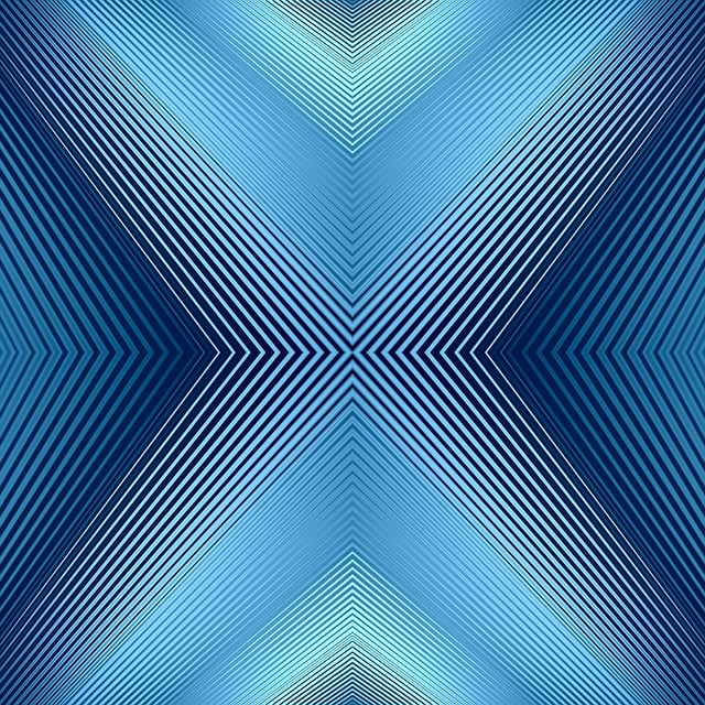 Free converging lines blue illustration
