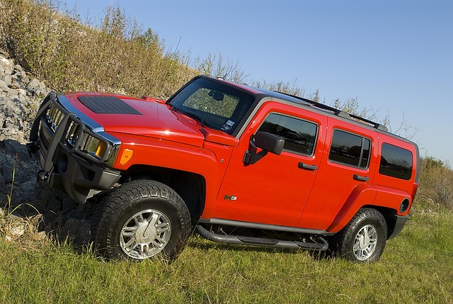 Free Hummer Red photo and picture
