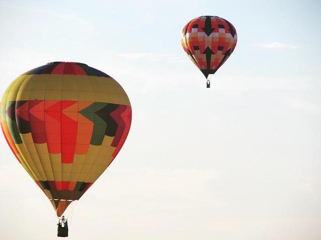 Ballonnen, Horizontaal, Kleurrijk, Zomer