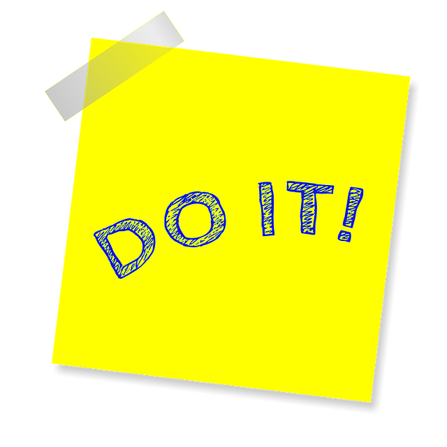Free do it note memo illustration