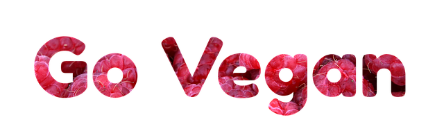 Free vegan slogan motivational illustration