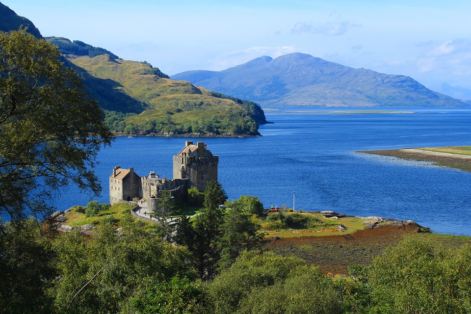 Schottland Highlands Schloss Kostenloses Foto Auf Pixabay