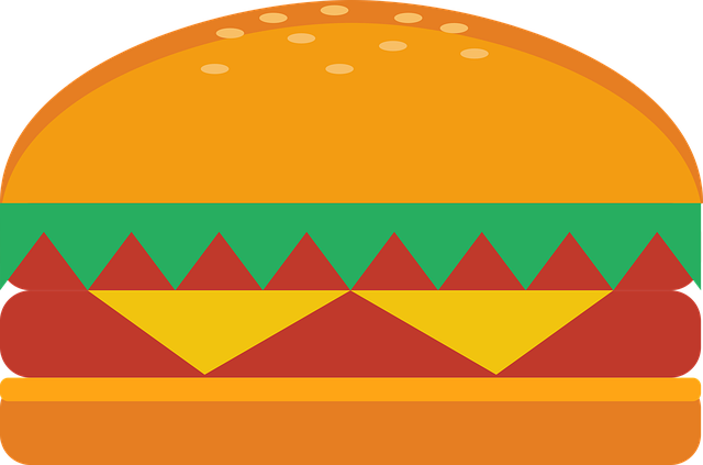 Free burgers bread food vector