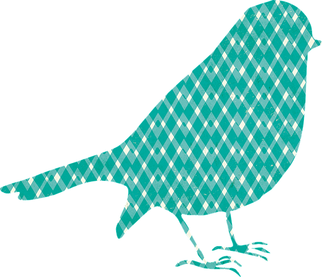 Free bird silhouette pattern illustration