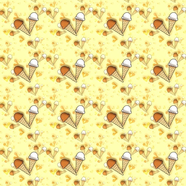 Eis, Eiswaffel, Dessert, Schaufeln