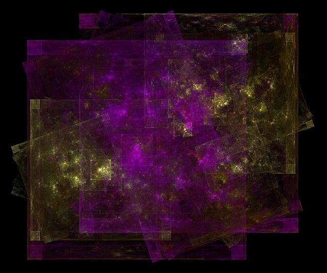 Free apophysis attractor colours illustration