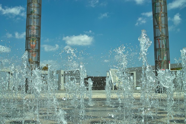 Free Fountain Stadium photo and picture