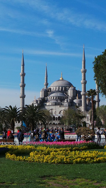 Istanbul, Blå Moske, Moske, Kalkun