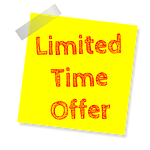limited time offer, deal of the day, deal