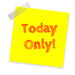 today only, deal of the day, deal