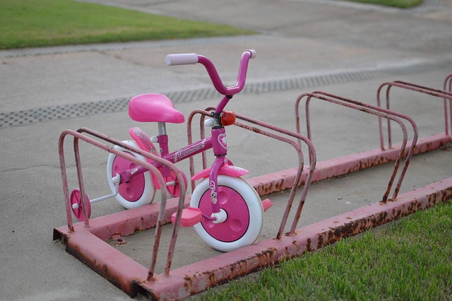 Fahrrad, Kindisch, Fahrradständer