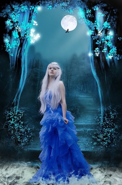 Free women retouch fantastic illustration