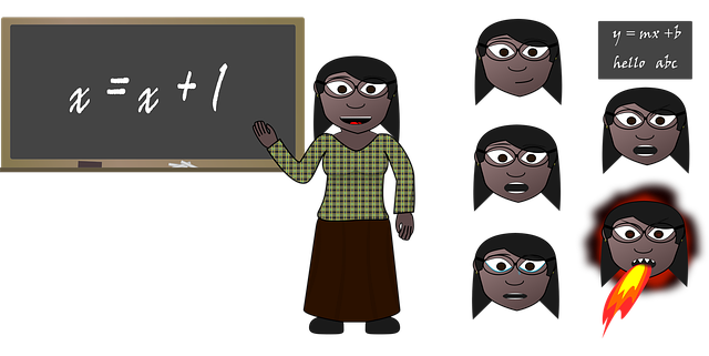 Lehrer, Bildung, Karikatur, Schule