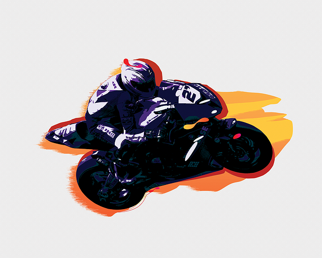 Free transparent motorcycle helmet illustration
