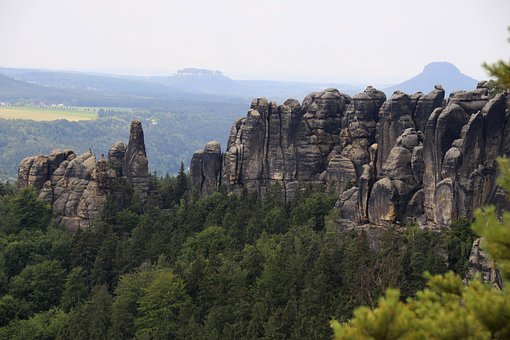 Free Rock Saxon Switzerland photo and picture