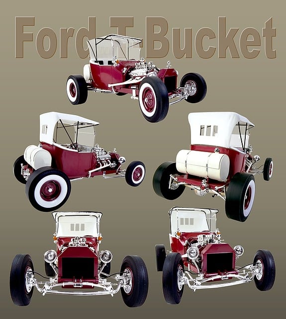 Ford, Auto, Oldtimer, Ford T-Eimer, Alt