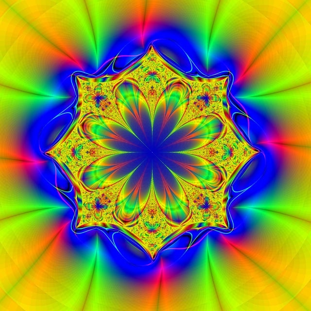 Free digital art fractal nature illustration
