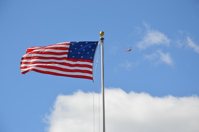 Flagge, Amerikanisch, Uns, Amerika, Usa