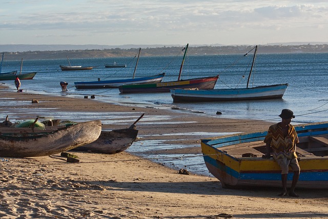 Free Beach Boats photo and picture