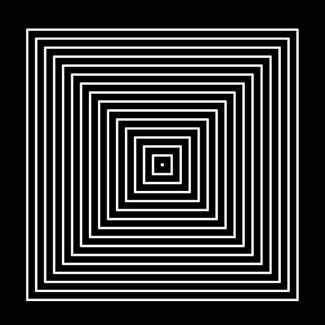 Free frame outline black illustration