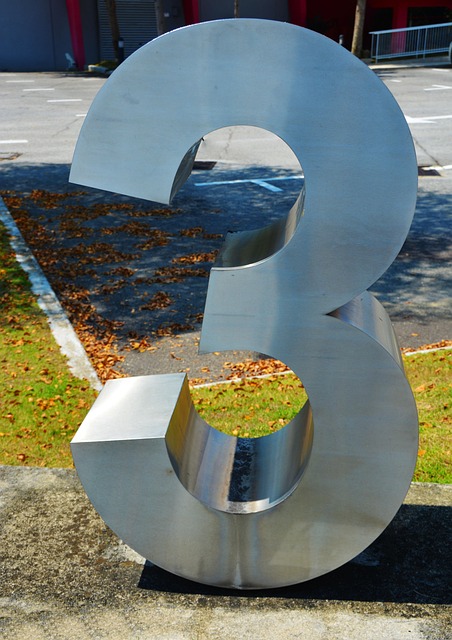 Free Three Number photo and picture