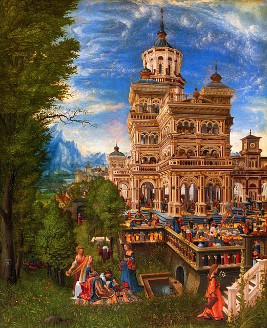 Free painting art oil illustration